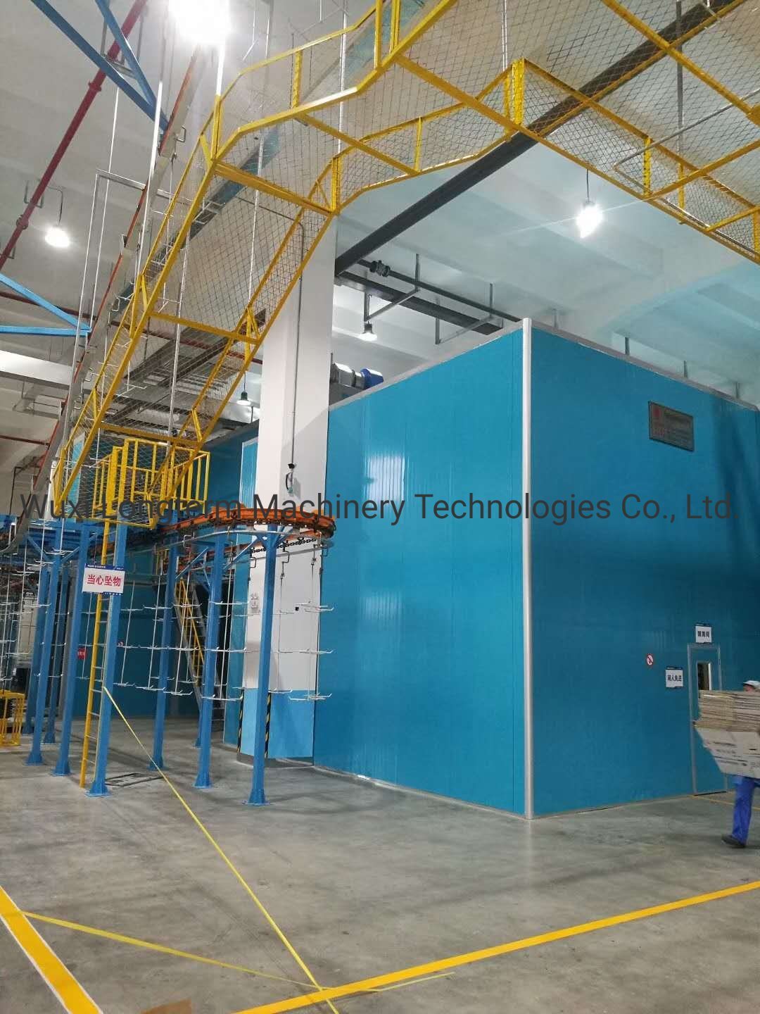 Chinese Design Customization Wood Guitar Powder Coating Spray Booth, Painting Powder Coating Line*