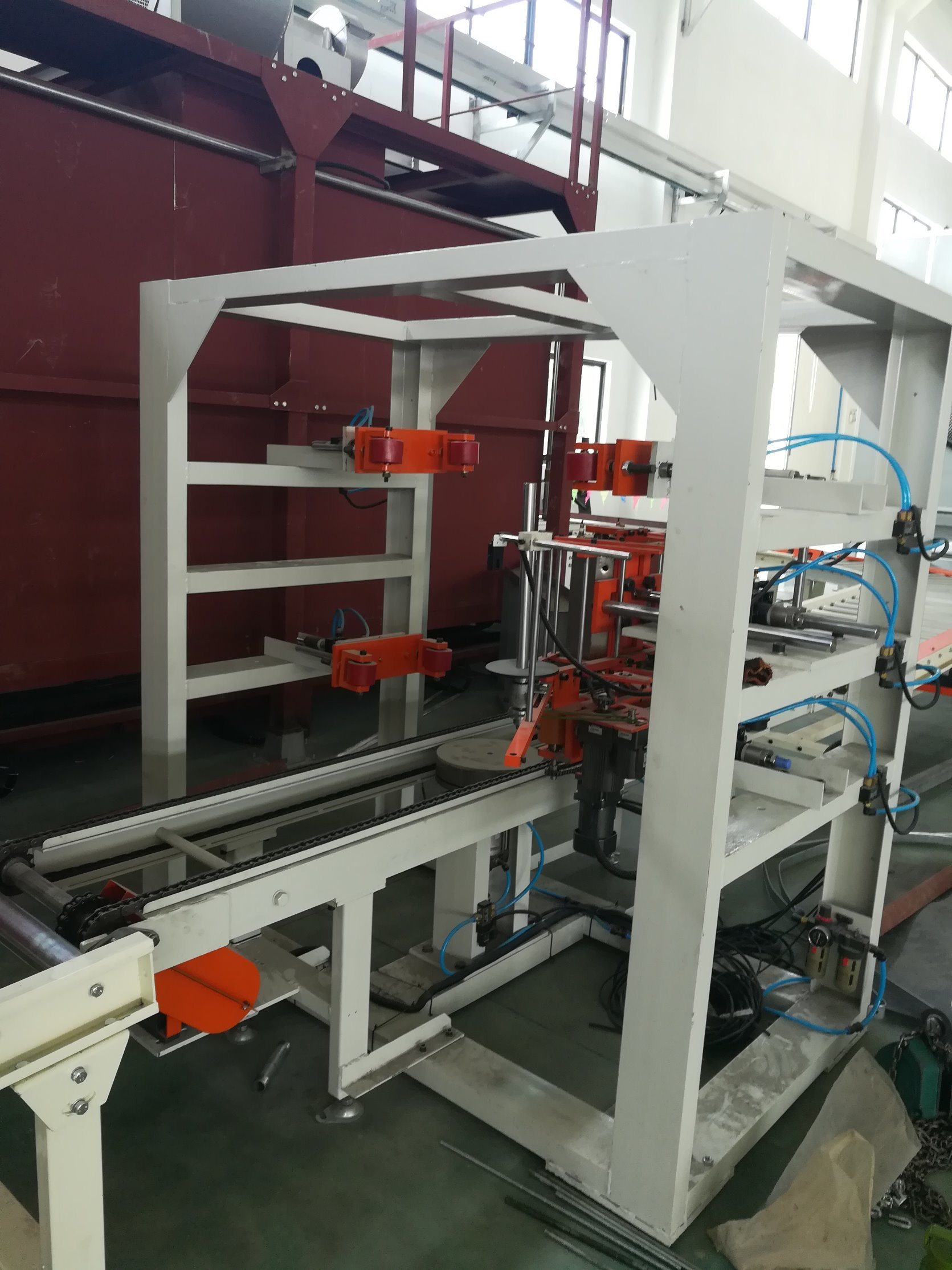 Chinese Design Customization Industrial Automatic Painting Gun Powder Coating Line / Painting Gun Powder Coating System for Steel Drum
