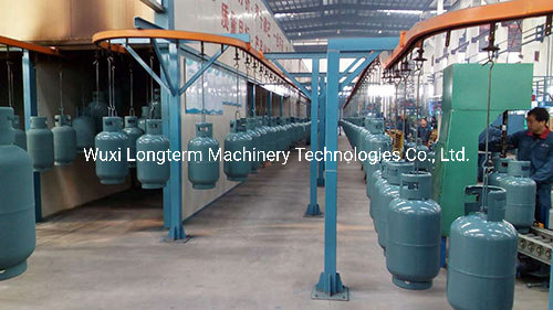 High Efficiency LPG Gas Cylinder Powder Coating Line