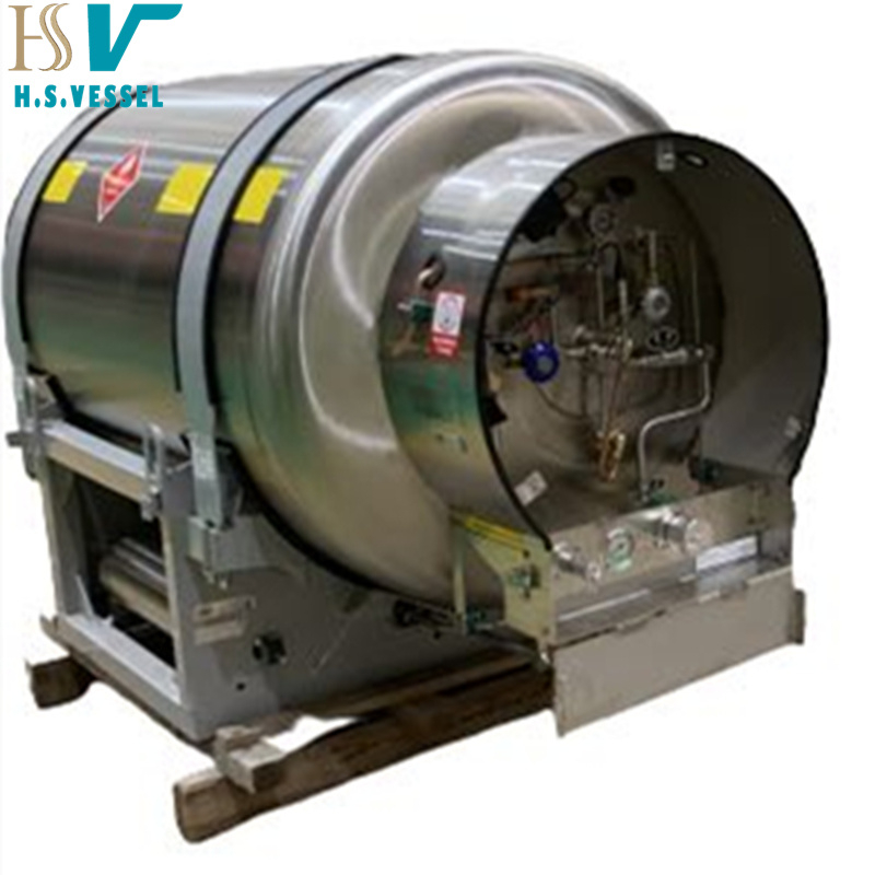 China LNG Vehicle Fuel Tanks for Trucks LNG Vehicle Cylinder