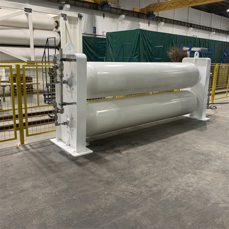 CNG Tank Long Tube Trailer for Mobile Gas Station From Factory with Wholesale Price