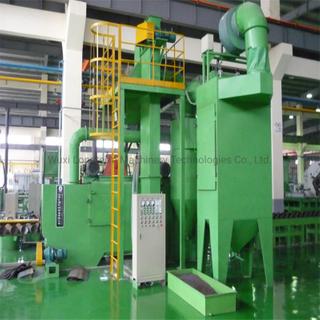 High Pressure Seamless/CNG Cylinder Inner Sand Blasting Machine Outer Shot Blasting Machine~