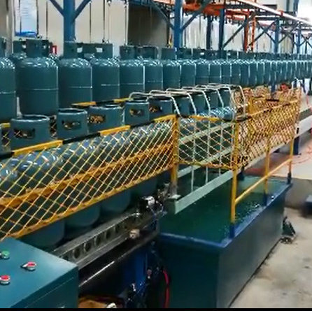 LPG Gas Cylinder Automatic Recondition Line
