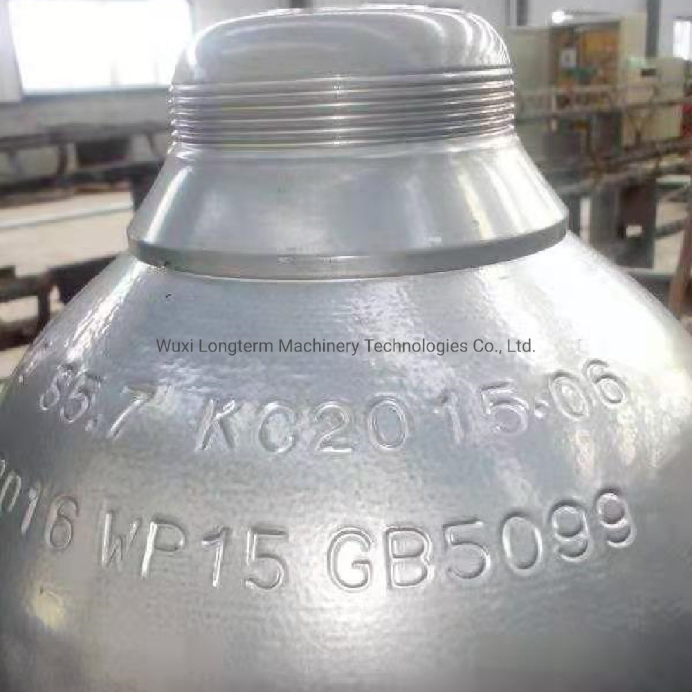 High Quality Steel Gas Seamless Cylinder Embossing/ Stamping Machine