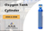 Hot Sales ISO9809-1 ISO9809-3 Medical Use Oxygen Gas Cylinder Oxygen Cylinders
