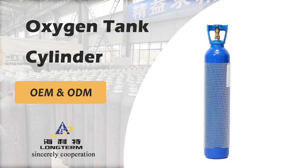 Hot Sales ISO9809-1 ISO9809-3 Medical Use Oxygen Gas Cylinder Oxygen Cylinders
