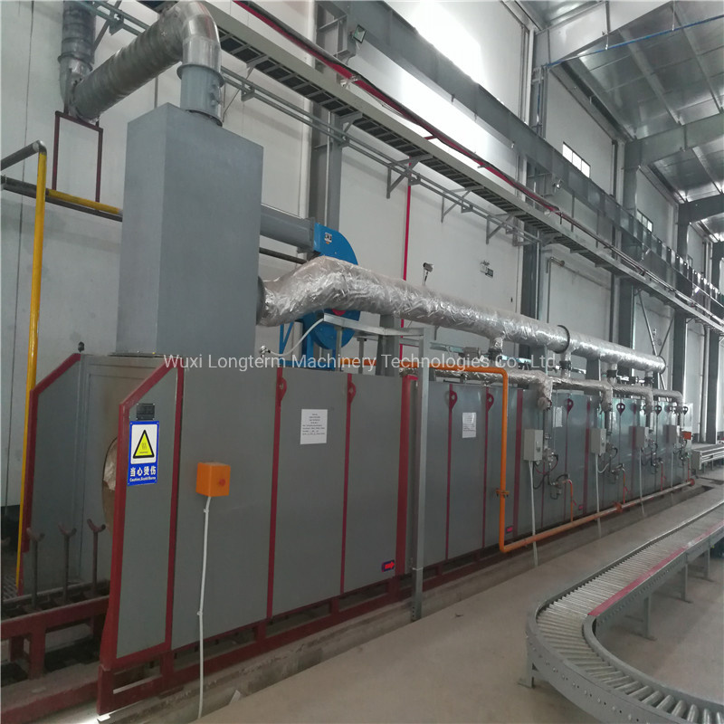 LPG CNG Fuel for Burning High Efficiency Annealing Burning Gas Furnace