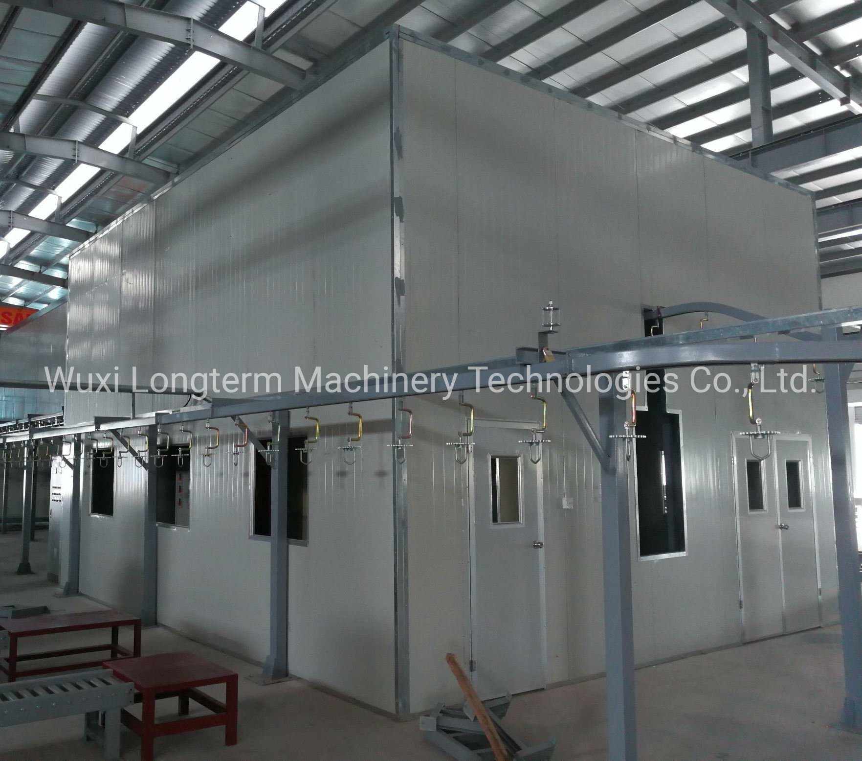 LPG Cylinder Overhead Conveyor Shot Blasting Machine