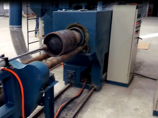 Horizontal Type Cylinder Shot Blaster
