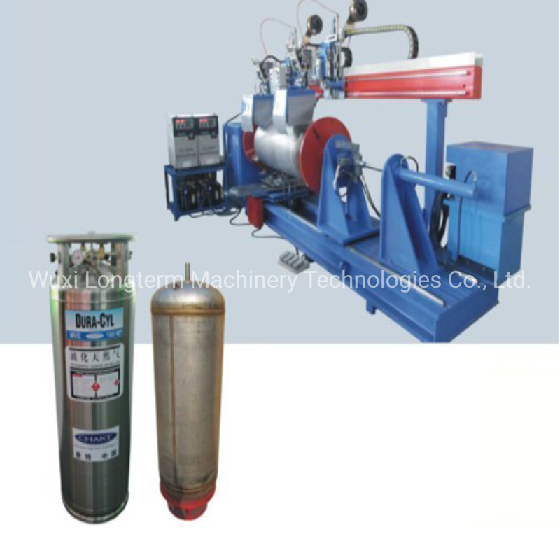 LPG Gas Cylinder Longitudinal Welding Machine for Production Line