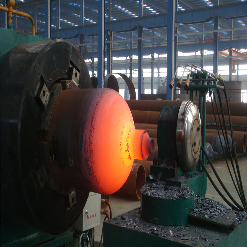 Big Size Seamless Cylinder Hot Spinning Machine