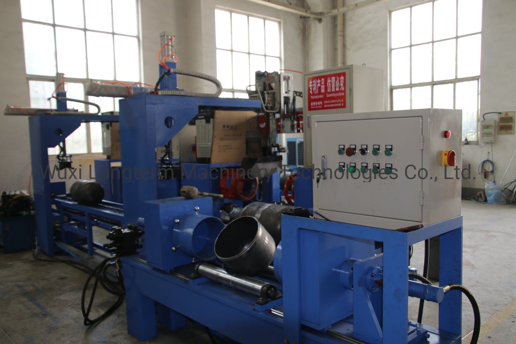 LPG Cylinder Auto Body Welding Machine