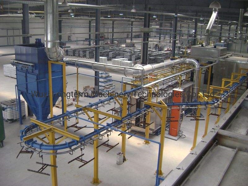 Fully Automatic Electrophoresis Spray Painting Coating Line for Auto Part