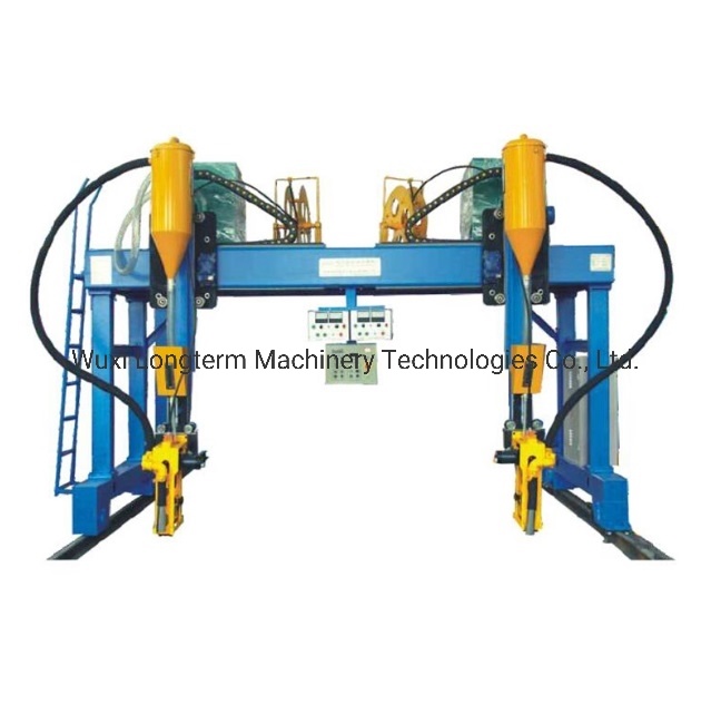 T / I / H Beam Automatic Welding Production Line for Steel Structure Assembly and Welding and Straightening All in One Machine
