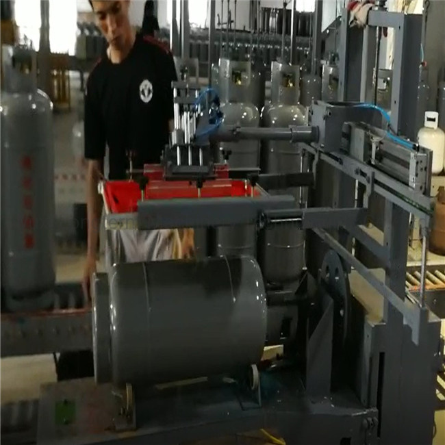 LPG Gas Cylinder Silk Screen Words Logo Printing Machine