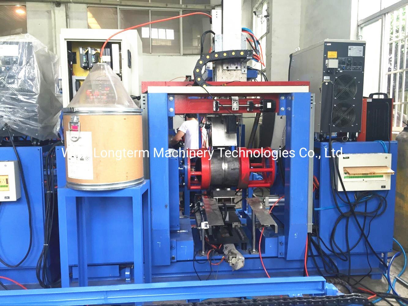 Air Compressor Welding Machine, Apt Cylinder Tank Welding Equipment