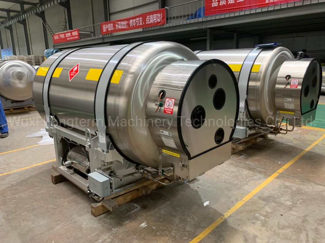 Empty Heat-Insulation Liquid Cryogenic Gas Cylinder Dewar Tank Bottle^