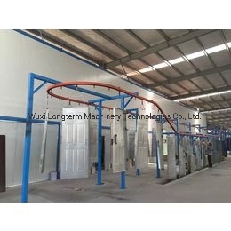 Efficient and Energy-Saving Elevator Door Electrostatic Powder Coating Line, Spray Booths/