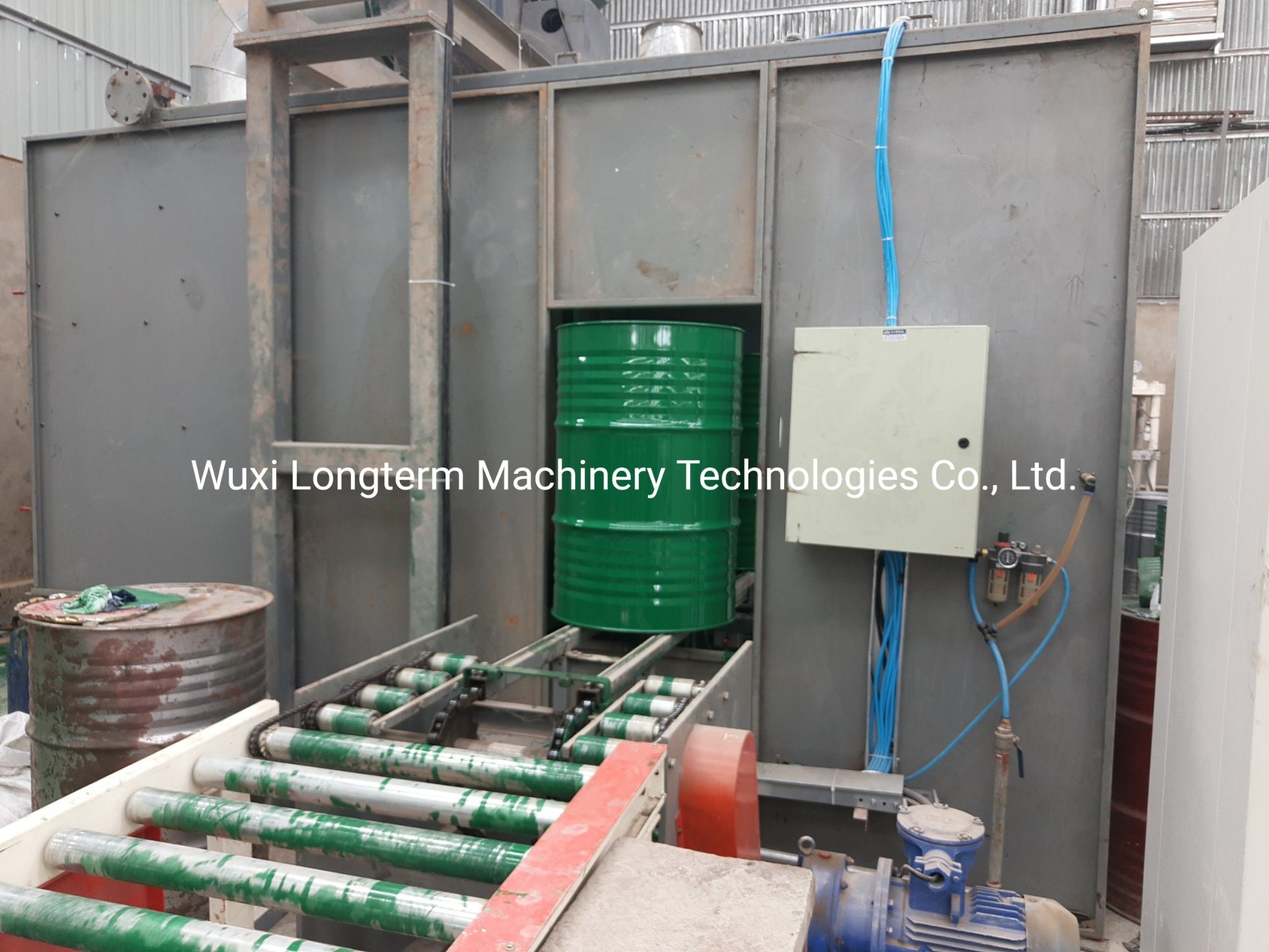 High Quality Steel Drum Painting Booth