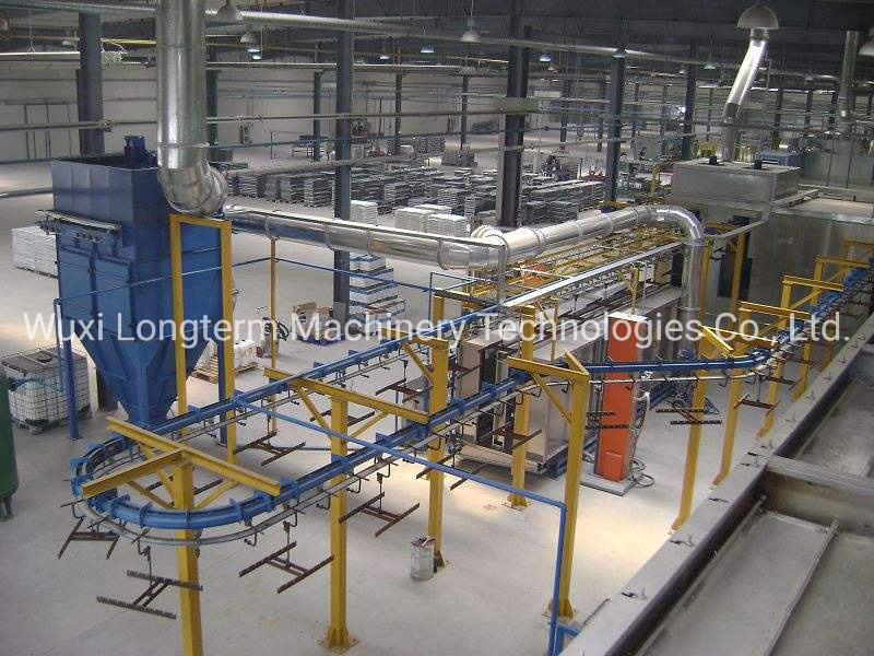 Completed Fully Automatic/Central Control Electrophoresis Spray Painting Coating Line for Auto Parts / Mechanical Parts