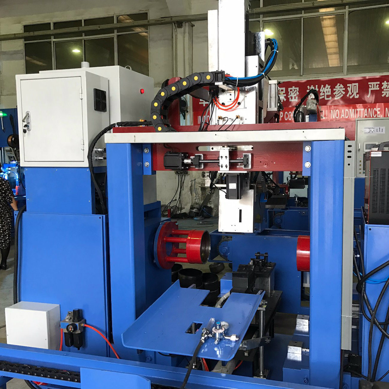 LPG Cylinder Circumferential Body Welding Machine