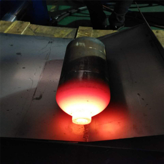 CO2 Oxygen Cylinder Gas Tank Bottom Closing Machine