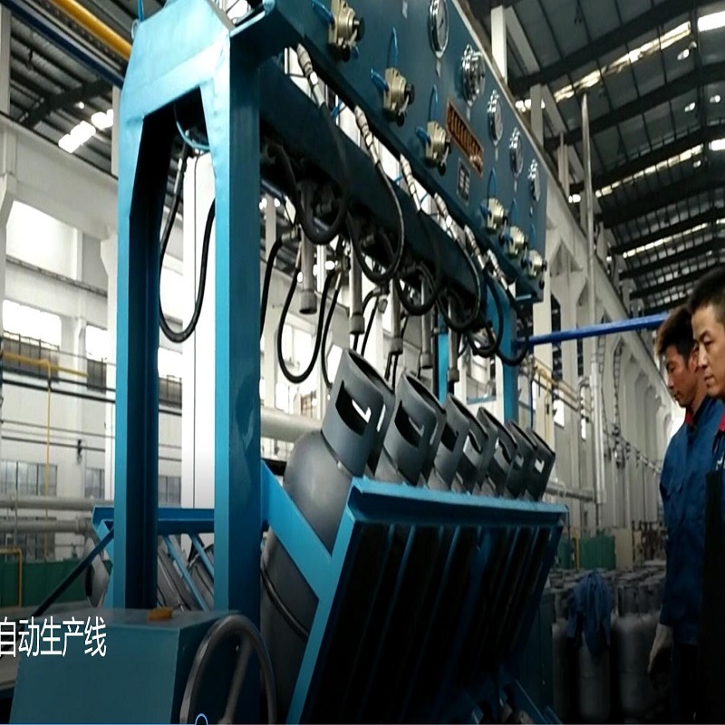 Semi Automatic LPG Cylinder Hydrostatic Testing Machine
