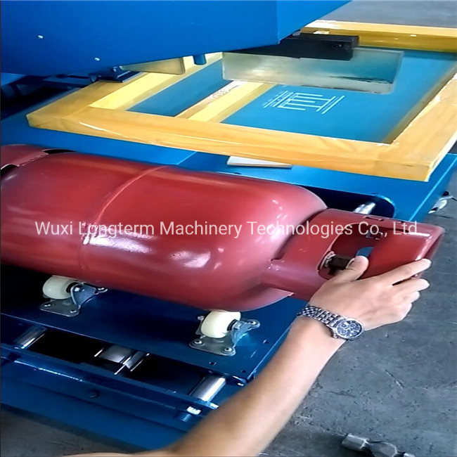 Best Selling Screen Printing, Logo Printing Machine for LPG Gas Cylinders^