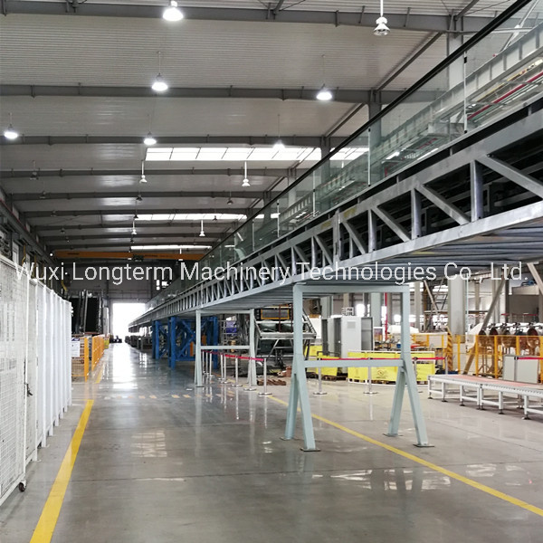 High-Efficiency Powder Coating Line for Lift / Elevator Board, Customized Design Electrostatic Powder Spraying System for Elevator Board