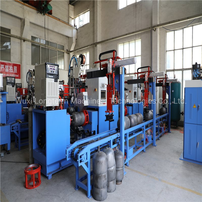 Costly and Time Saving Circumferential / Circular Welding Machine for LPG Cylinders