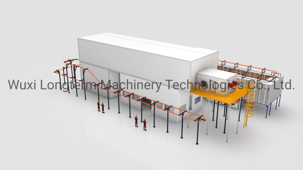 Long Service Life Painting Robot (Arm) Spraying Painting for Car Wheel Production Line