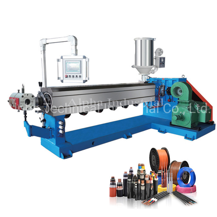 High Quality Power Cable Insulation Sheath Extruder, Best Selling Double Layer Co PVC Wire Cable Insulation Sheath Extruder#