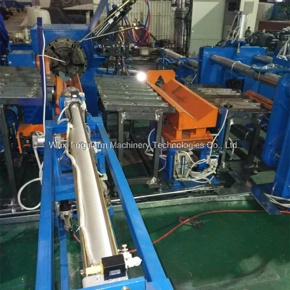 CNG/Seamless/Oxygen Cylinder Hot Spinning Machine, Fire Extinguisher Mouth Necking in Forming Machine~