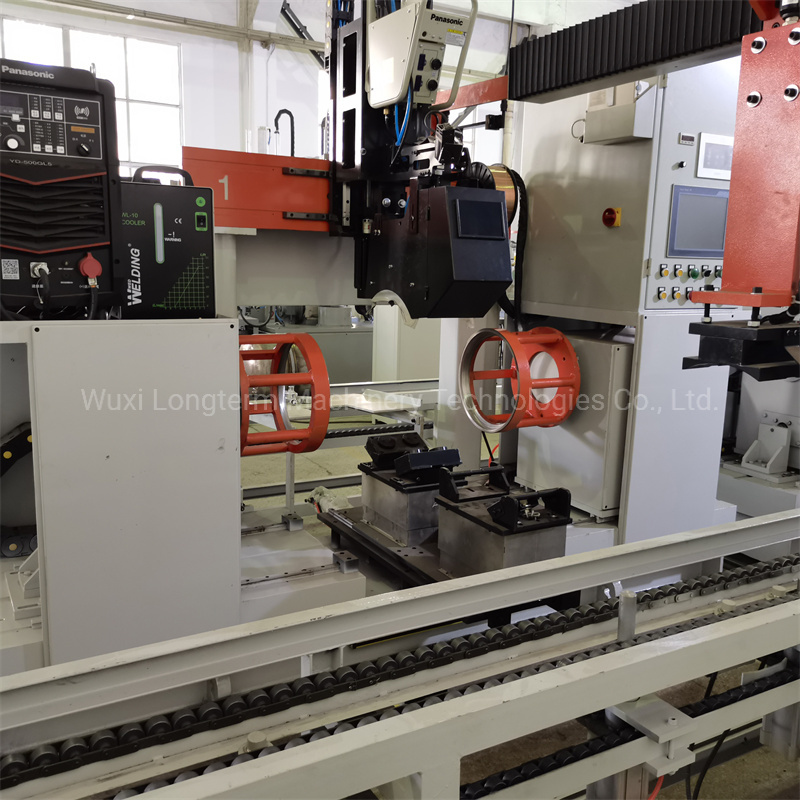 Fully-Auto LPG Cylinder Body MIG Welding Machinery, Circumferential Seam Welding Machine^