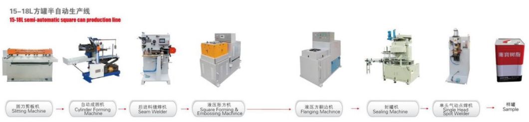 Good Quality Round/Square Shape Tin Can Sealing Machine