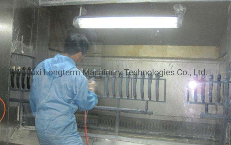 Factory Price Aluminum Wheel Hub Powder Coating Equipment / Wheel Hub Powder Coating Line