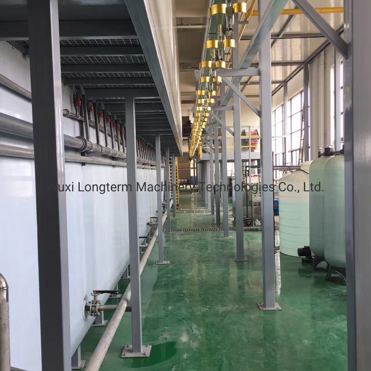 Customized Design Space-Saving Layouts Hardware Metal Products Spray Booths, Powder Coating Line/