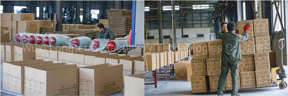 28L 40L 55L CNG Seamless Cylinders Tank Diameter 325 279 232mm Without Valve in Peru Market^