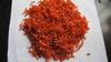 Chinese Dehydrated Carrot Granules Flakes Powder 