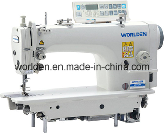 Wd-7200 Direct Drive Lockstitch Sewing Machine with Auto-Trimmer