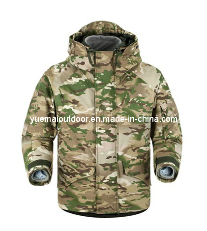 Military Multicamo Ecwcs Parka with Detachable Fleece Liner