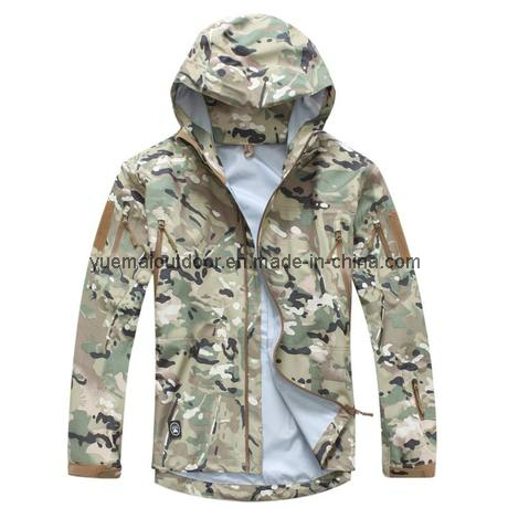 Military Hardshell Jacket with High Quality Waterproof and Breathable