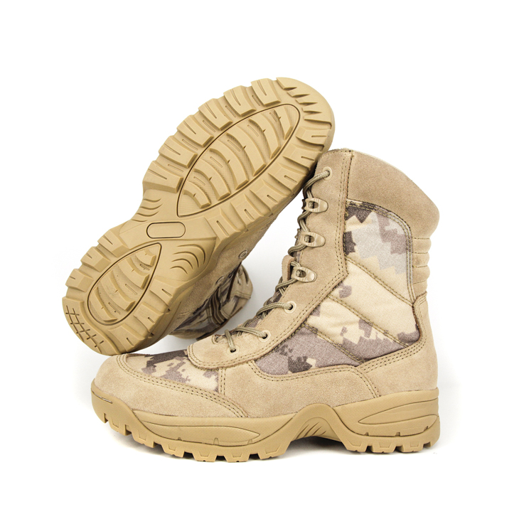 Botas safari de camuflaje estadounidense para el verano 7236