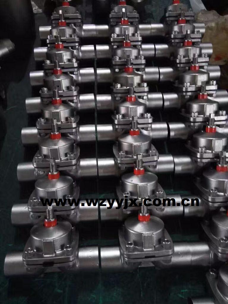 weld diaphragm valve weld diaphragm valve