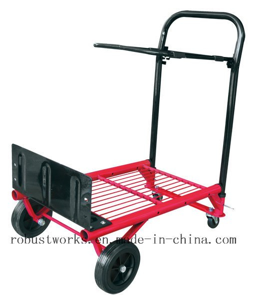Steel Frame Multi Function Foldable Hand Truck (HT042)