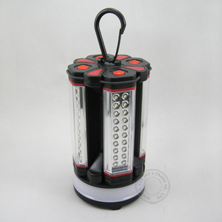 4 detachable LED torch combo unit camping lantern