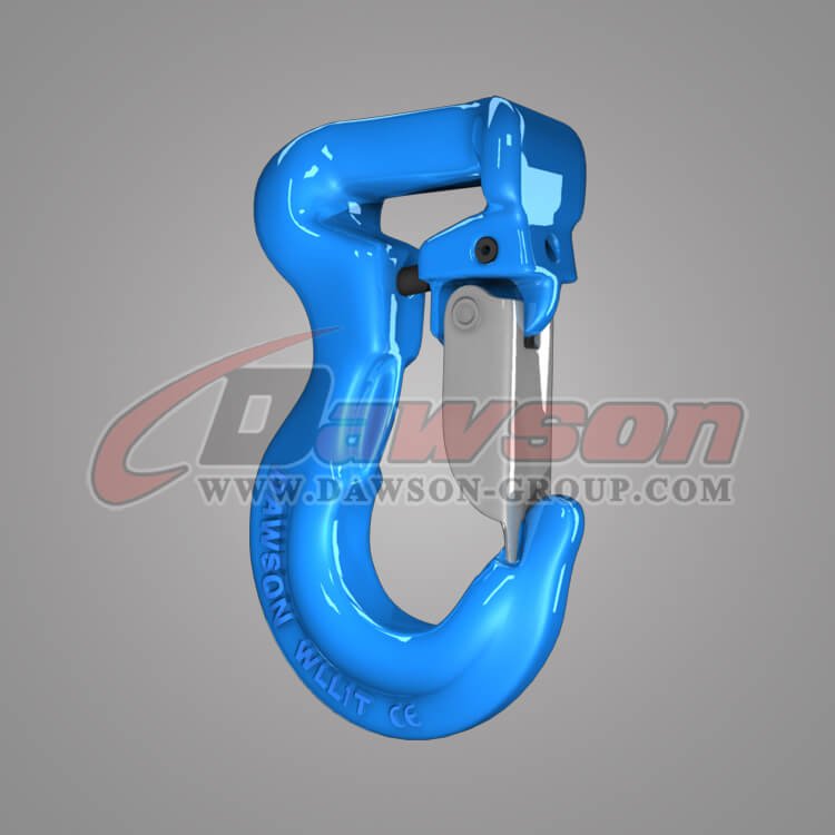 G100 Synthetic Sling Hook for Lifting, Grade 100 Forged Steel Sling Hook - China Manufacturer, Factory Gancho de eslinga sintético G100 para elevación, gancho de eslinga de acero forjado de grado 100 - Fabricante, fábrica de China