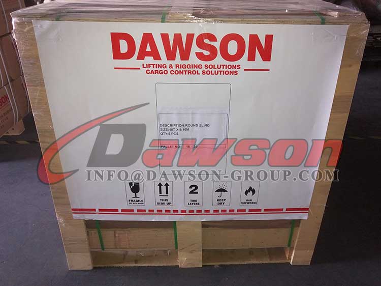 Eslinga redonda 40T 8M, Eslinga redonda con ojo - Dawson Group Ltd. - Fabricante, proveedor, f&aacute;brica de China
