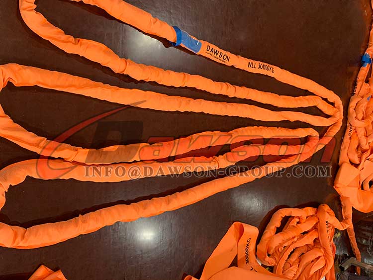 Eslinga redonda de alta resistencia de 30000 KG para elevaci&oacute;n, eslingas de elevaci&oacute;n de 30T - Dawson Group Ltd. - Fabricante, proveedor y f&aacute;brica de China