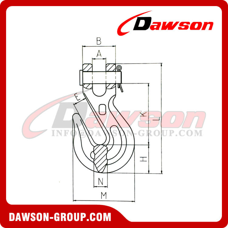Gancho de agarre de horquilla DS123 330A G70 y H-330 G43 - Dawson Group Ltd. - Fabricante, proveedor de China, f&aacute;brica